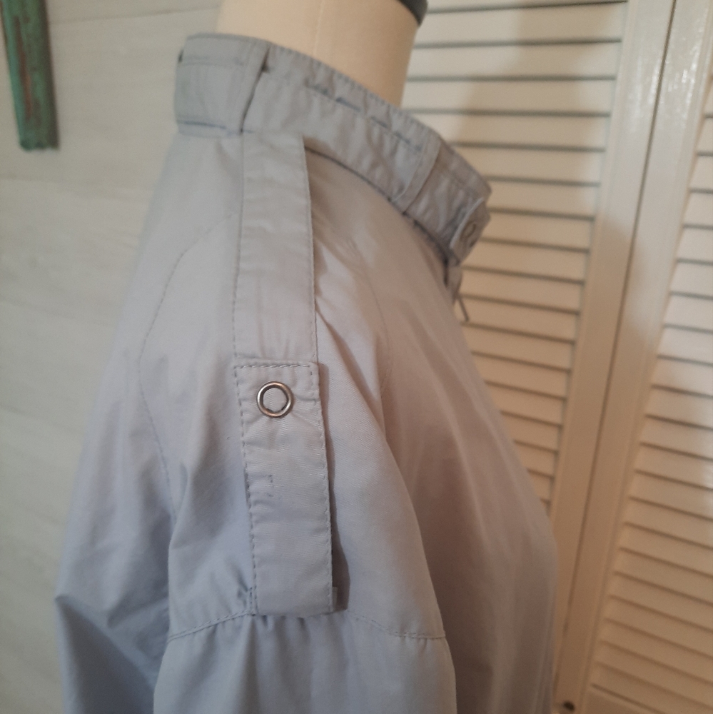 RARE vintage gray 1980's members only windbreaker jacket sz XLT - Picture 7 of 9